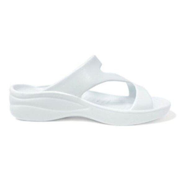 DAWGS Women’s Z Sandals Size 7 - White - Picture 4 of 10